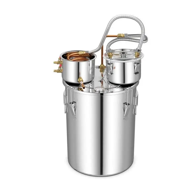 10 Gallon Stainless Steel Alcohol Still Fermenting / Distilling Kit - Kitchen > Cookware Sets
