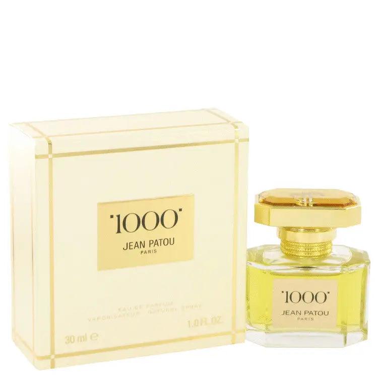 Jean Patou 1000 parfum spray with matching box, haute couture fragrance, 1 oz
