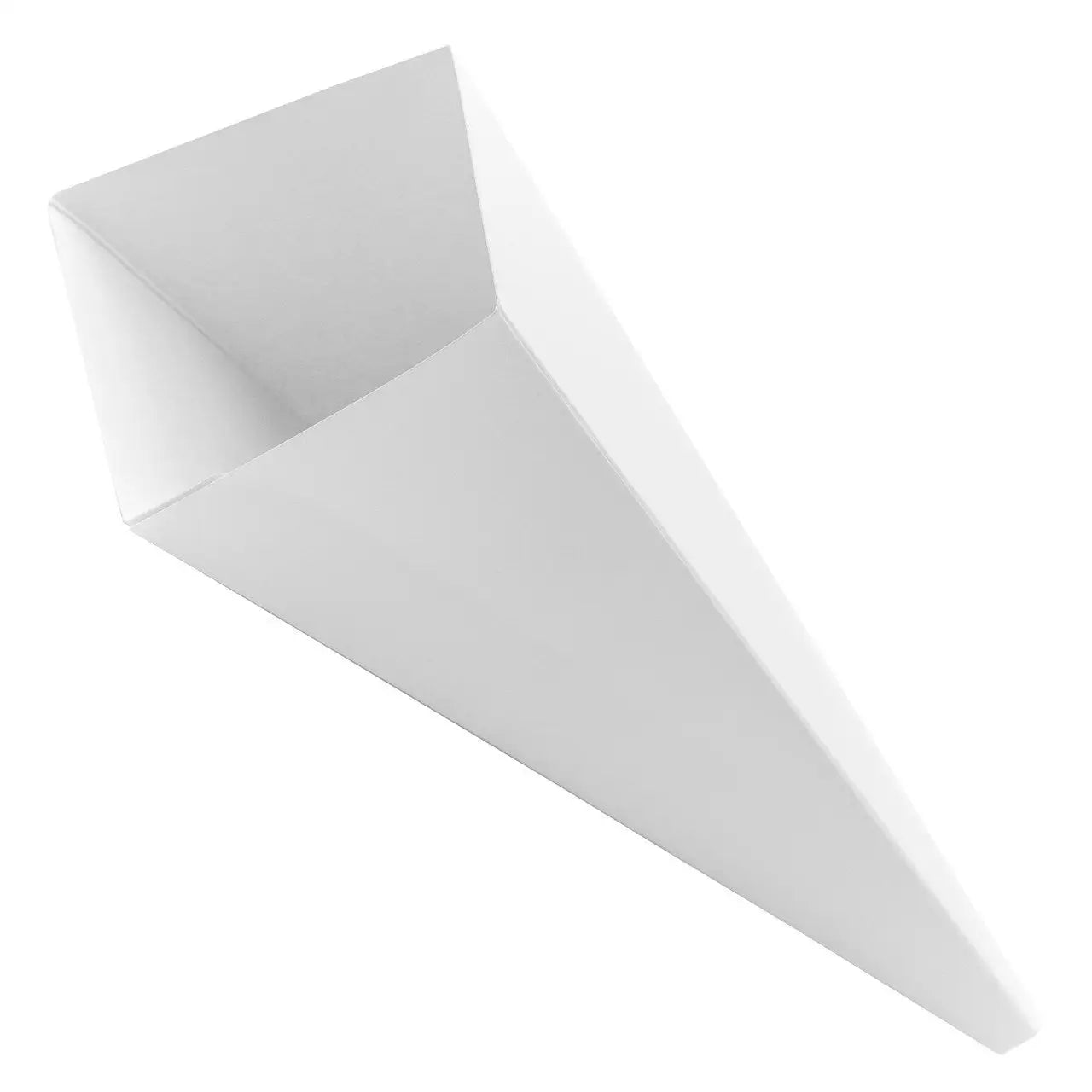 White triangular prism container for engine oil change kit with factory racing parts