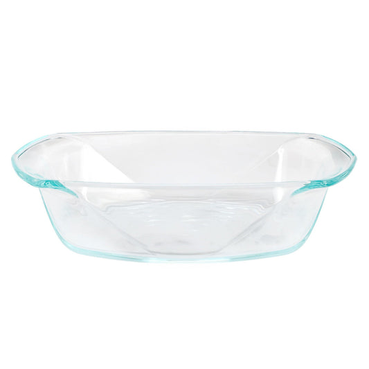 Soho Lounge Carnegie Hill 12.6 inch x 8.3 Inch x 2.8 Inch Tempered Glass Lasagna Pan with Built-in