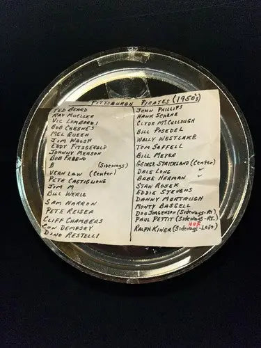 1951 Pittsburgh Pirates Team Signed Baseball JSA LOA 33 Sigs Auto Spalding Ball