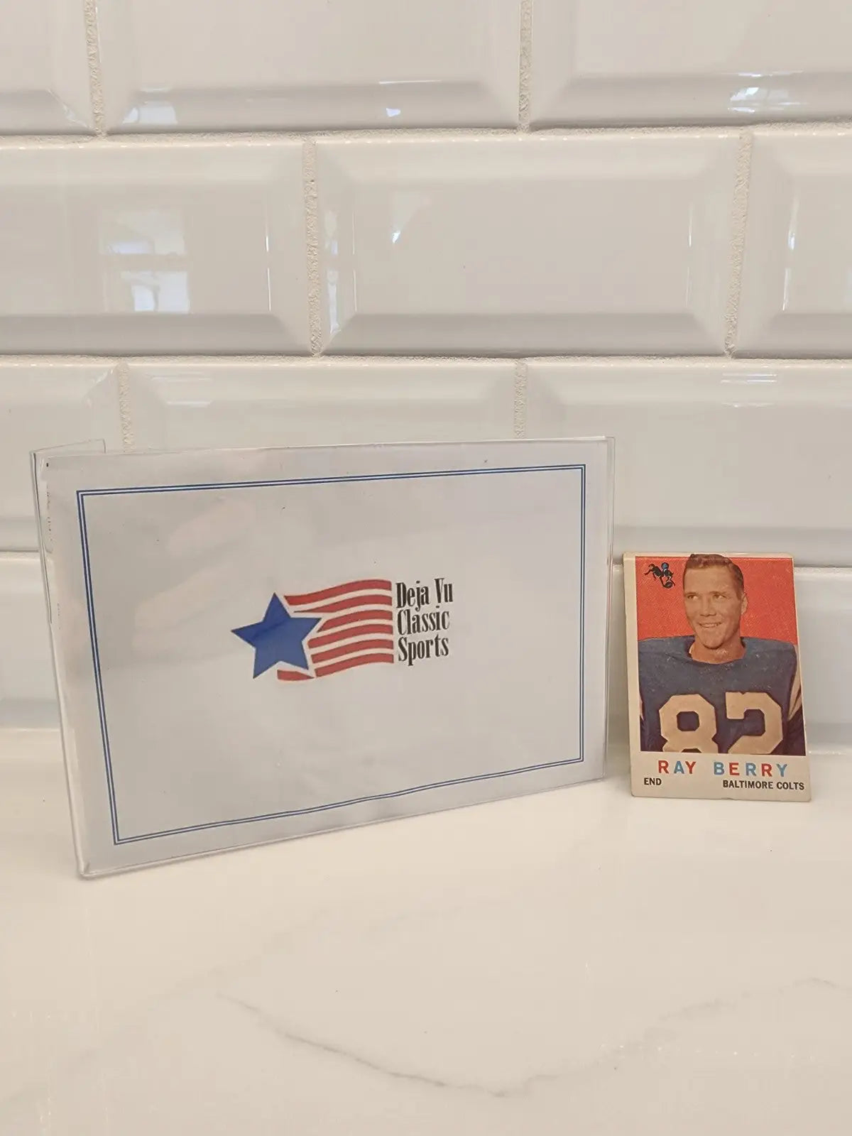 Ray Berry trading card from 1959 Topps Baltimore Colts football collection