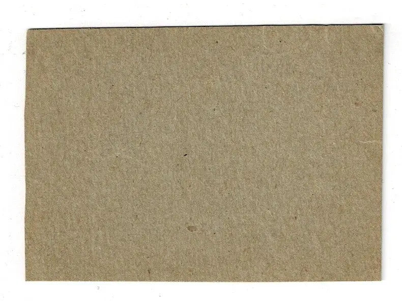 Rough light brown cardboard piece from 1962 Post Cereal Chuck Estrada Baltimore Orioles card