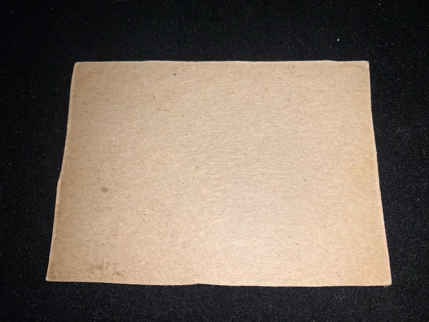 Light brown textured cardboard for post cereal football San Francisco 49ers collectible