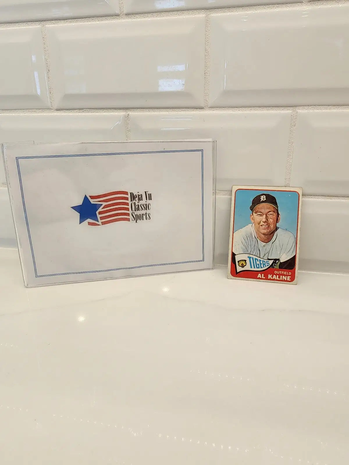 Vintage 1965 Topps baseball trading card featuring Al Kaline VG-VGEX