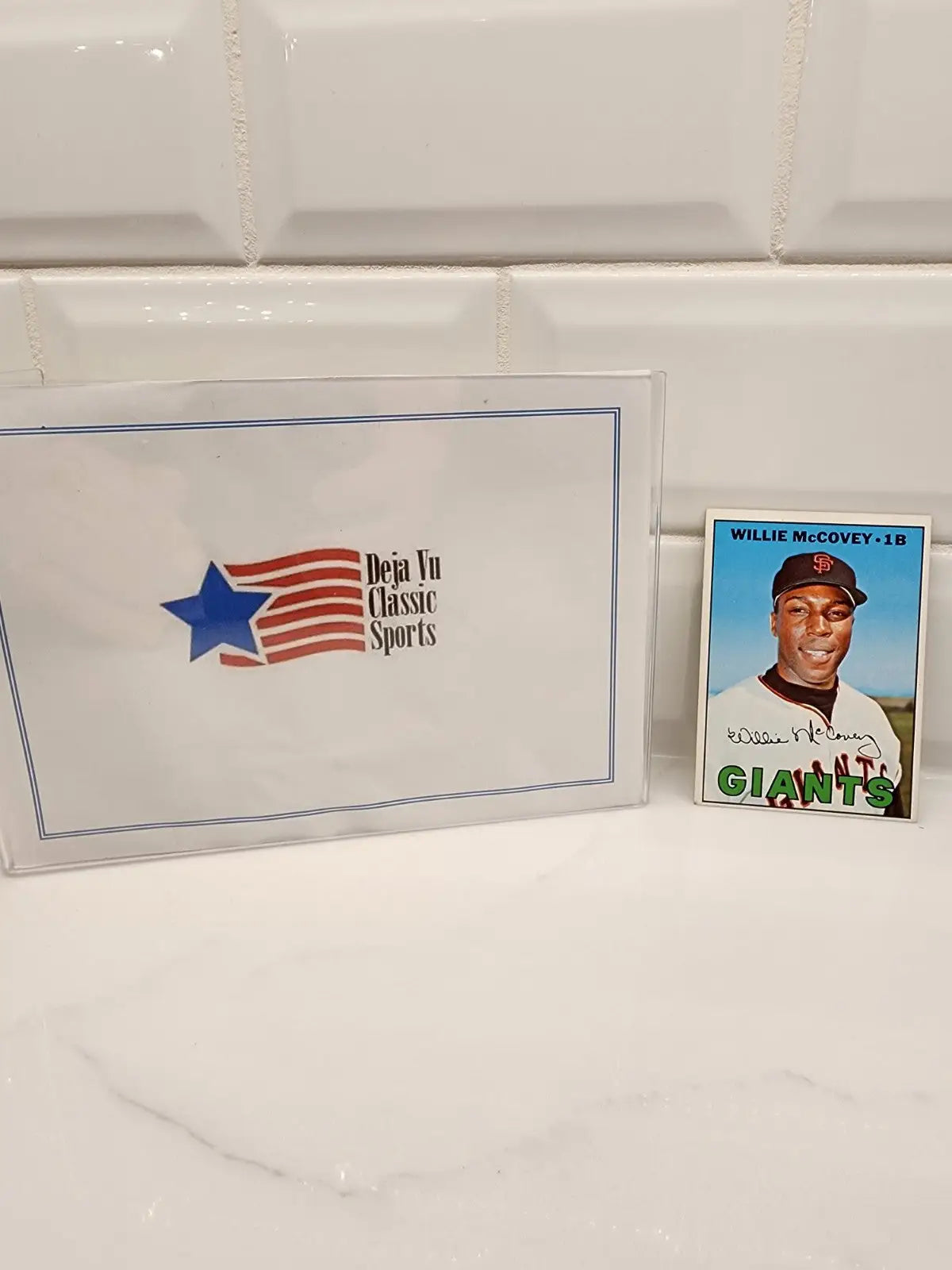 Willie McCovey baseball card and sports memorabilia from 1967 Topps #480