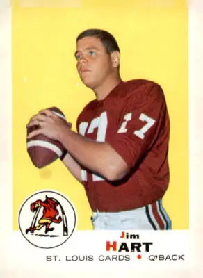 Jim Hart trading card from 1969 Topps #200 featuring Jim Hart in EX-MT condition
