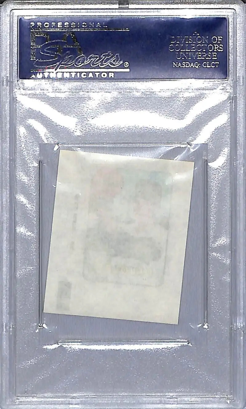 Encapsulated 1969 Topps Decals featuring Dave McNally of the Baltimore Orioles with sticker