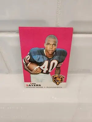 1969 Topps Gale Sayers football card featuring Gale Sayers for collection and trading