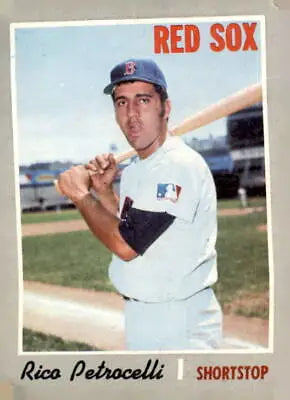 Rico Petrocelli baseball card from 1970 Topps #680 featuring Boston Red Sox player