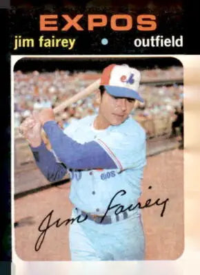 1971 Topps Jim Fairey baseball card featuring Jim Ray Hart in sports trading collection