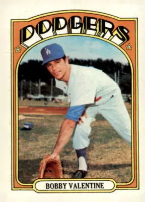 1972 Topps #11 Bobby Valentine sports trading card for baseball collectors