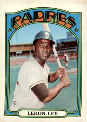 Leron Lee baseball card from the 1972 Topps #238 collection, EX-NM condition