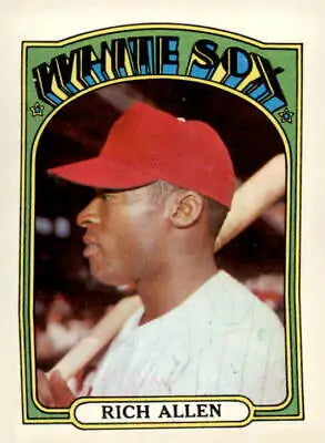 Rich Allen baseball card featuring the Chicago White Sox from the 1972 Topps set