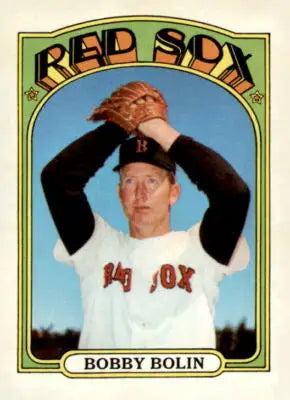 1972 Topps #266 Bobby Bolin Boston Red Sox trading card front view