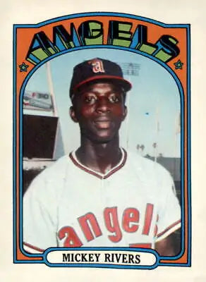 Mickey Rivers baseball card from the 1972 Topps #272 collection