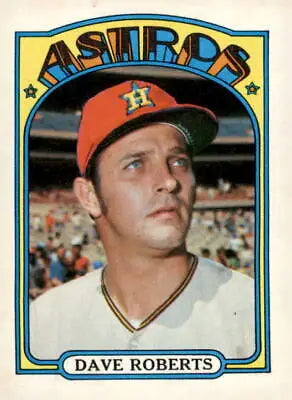 Vintage 1972 Topps #360 Dave Roberts EX-MT trading card for collectors