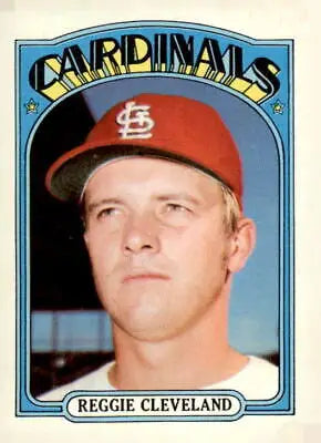 Reggie Cleveland 1972 Topps #375 Sports Trading Card EX-MT Condition