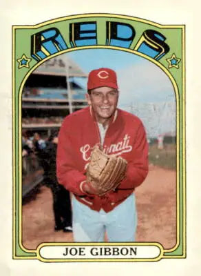 Joe Gibbon baseball trading card from 1972 Topps #382, an excellent addition for collectors