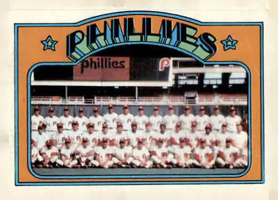 Vintage 1972 Topps #397 Philadelphia Phillies trading card, a great addition to any collection