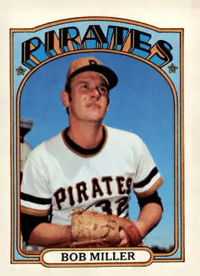 1972 Topps #414 Bob Miller EX-MT trading card for sports trading enthusiasts