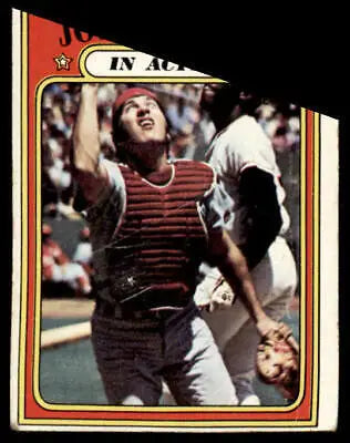 1972 Topps Johnny Bench trading card featuring Cincinnati Reds player
