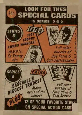 Vintage baseball card advertisement for 1972 Topps Ken Henderson of the San Francisco Giants