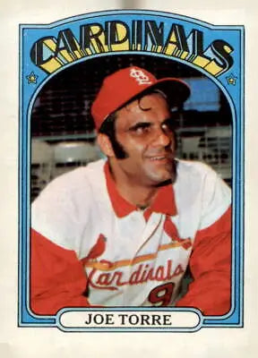 Joe Torre 1972 Topps #500 EX sports trading card for collectors and fans