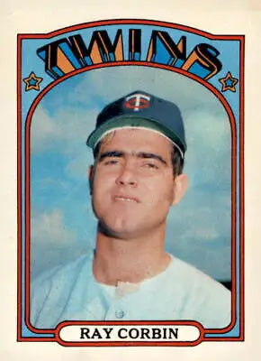 Ray Corbin trading card from the 1972 Topps set, featuring #66 Ray Corbin
