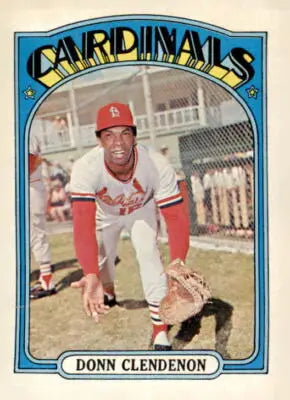 Donn Clendenon baseball card from the 1972 Topps #671 collection