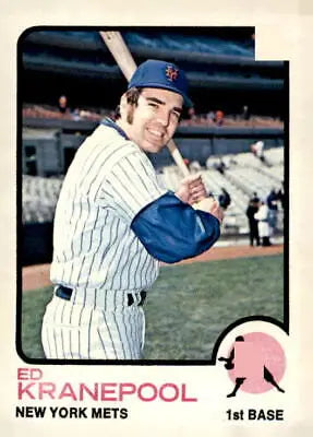 1973 Topps #329 Ed Kranepool EX-MT sports trading card for collectors and fans