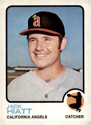 Vintage 1973 Topps #402 Jack Hiatt trading card in excellent condition