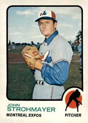 1973 Topps #457 John Strohmayer EX-MT sports trading card collectible item