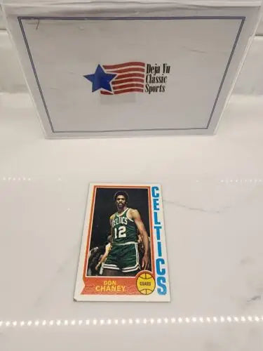 1974-75 Topps #133 Don Chaney trading card featuring a classic basketball design