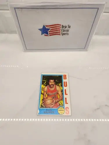 Vintage Norm Van Lier basketball card from 1974-75 Topps sports trading card collection