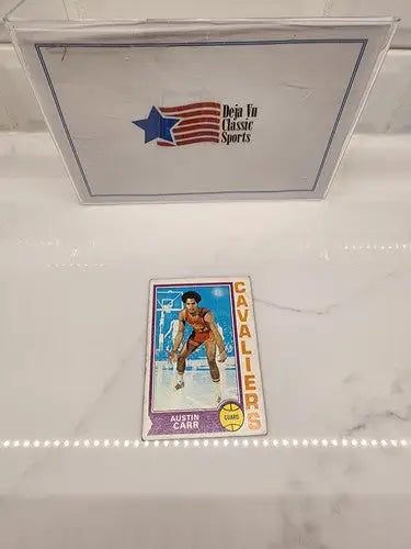 Austin Carr basketball sports trading card from 1974 Topps #60 in excellent condition