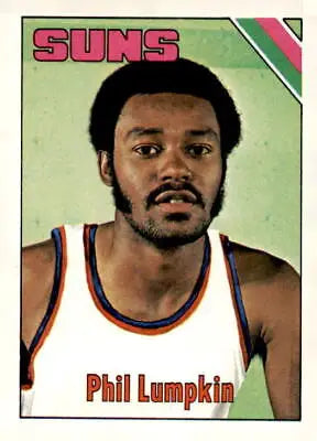 1975-76 Topps Phil Lumpkin basketball card, a rare sports trading card collectible