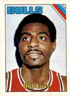 1975-76 Topps Bob Love sports trading card from the 1975-76 Topps set