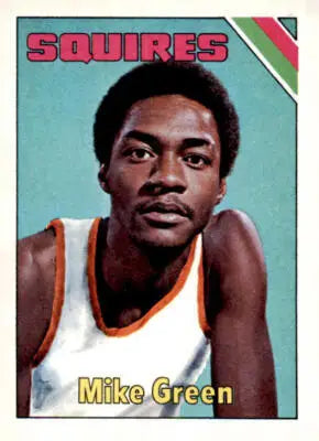 1975-76 Topps Mike Green basketball trading card in excellent EX-MT condition