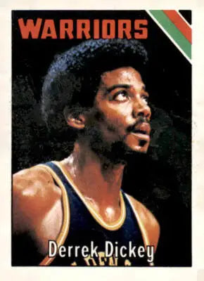 Derrek Dickey basketball trading card from 1975-76 Topps series, sports trading card