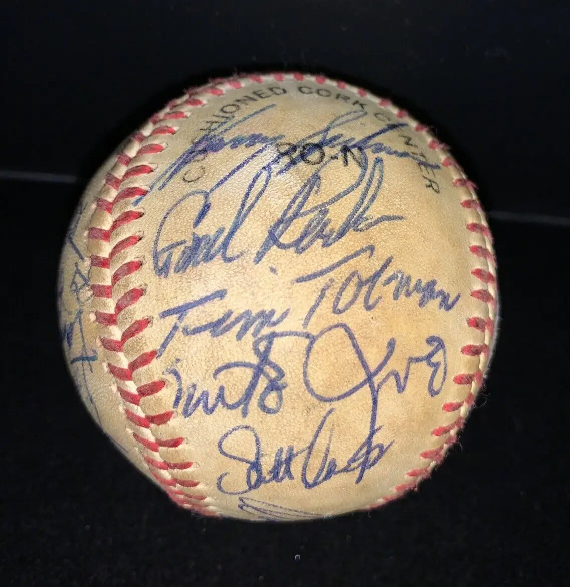Autographed 1981 Houston Astros Team Signed ONL Baseball with 24 signatures