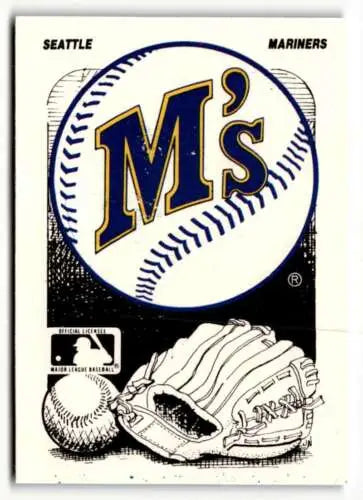 Original gloss 1987 Fleer NNO Detroit Tigers Team Stickers baseball card image