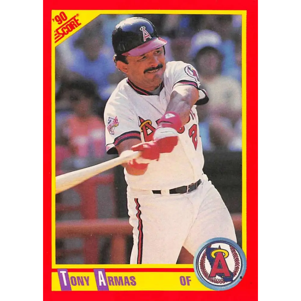 1990 Score #378 Tony Armas NM-MT California Angels Baseball Card