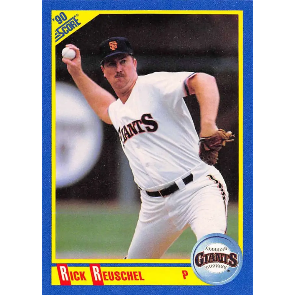 1990 Score #465 Rick Reuschel NM-MT San Francisco Giants Baseball Card