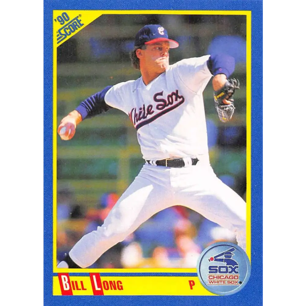 1990 Score #526 Bill Long NM-MT Chicago White Sox Baseball Card