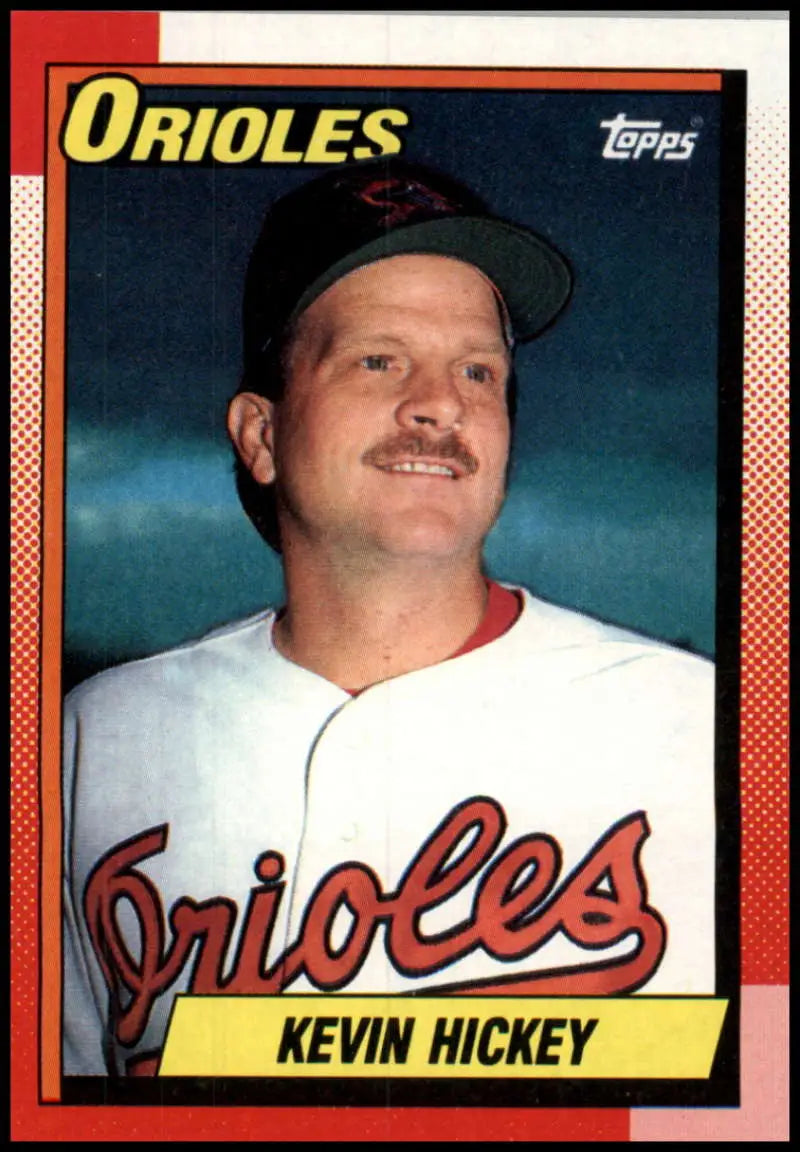 1990 Topps #546 Kevin Hickey Baltimore Orioles Baseball Card NM-MT Condition