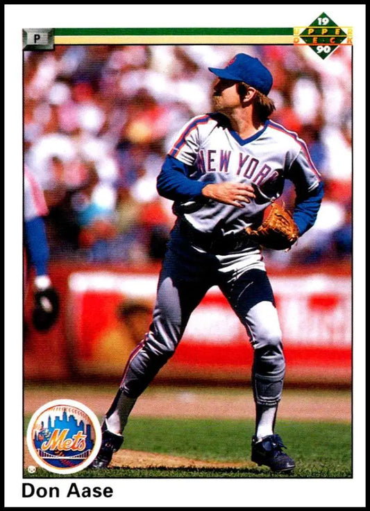 Baseball player in New York Mets uniform throwing, highlighting Rance Mulliniks card
