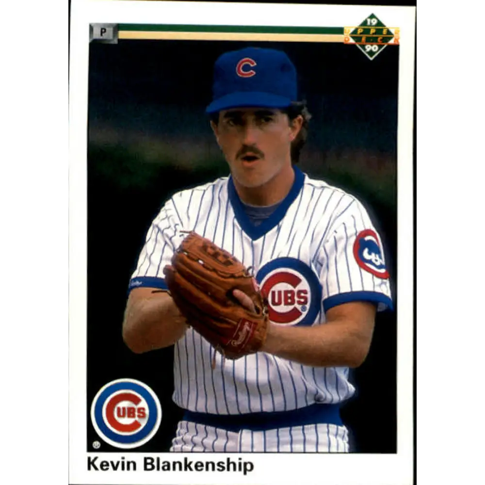 1990 Upper Deck #47 Kevin Blankenship NM-MT Chicago Cubs Baseball Card