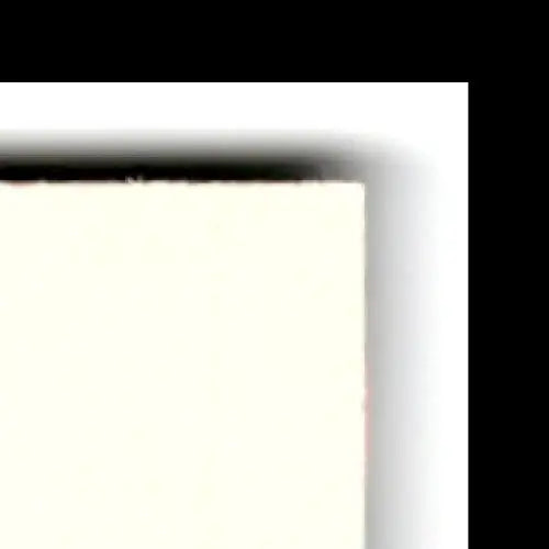 Cream-colored rectangular paper with textured edge from classic basketball Anderson Hunt card