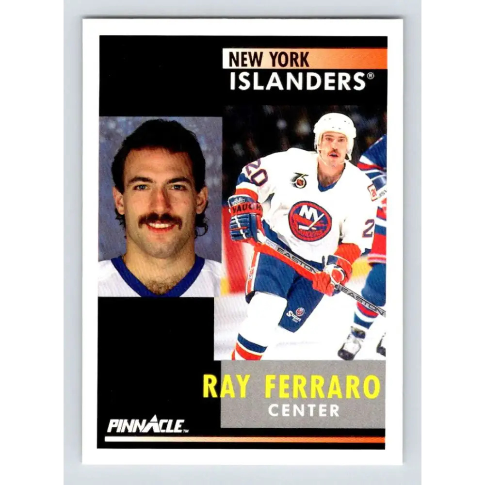 1991-92 Pinnacle #123 Ray Ferraro NM-MT New York Islanders Hockey Card